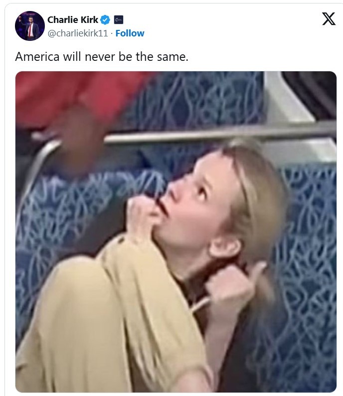 Fotó: X/Charlie Kirk