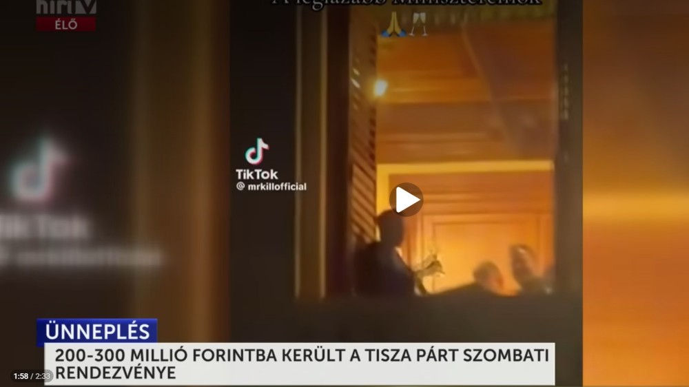 Fotó: YouTube/Hír TV